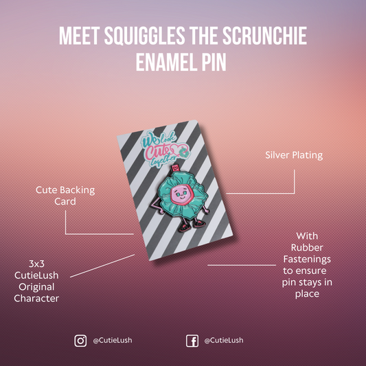 Squigles The Scrunchie Pin